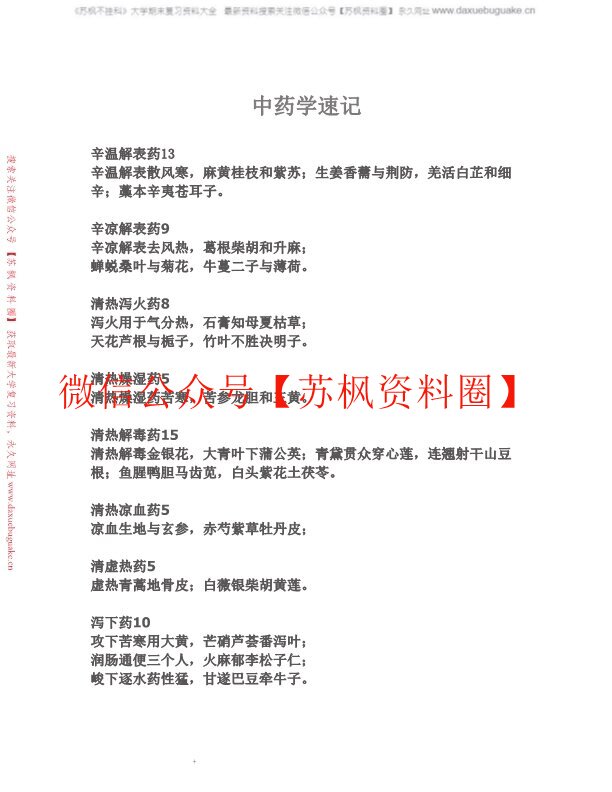 中药学